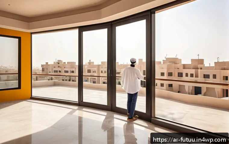 도시와 농촌의 주거 혁신 비교 - A modern urban apartment in Jeddah featuring sleek solar panels installed on the rooftop, smart vent...